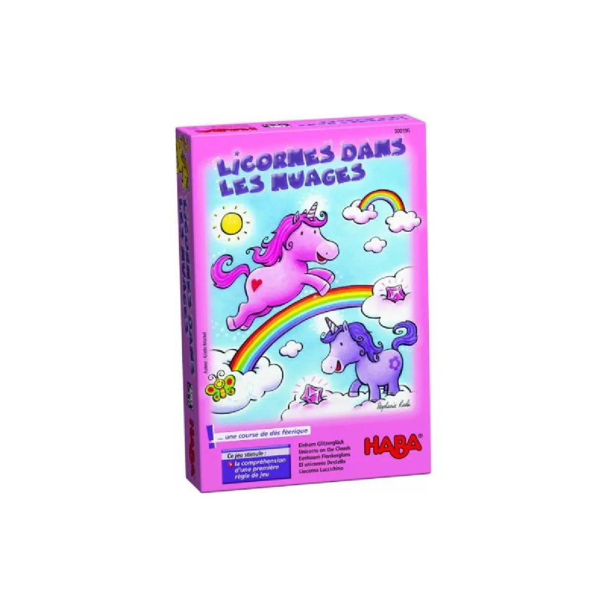 Haba Multicolore Jeu De Stratégie Licornes Dans Les Nuages - Image 3