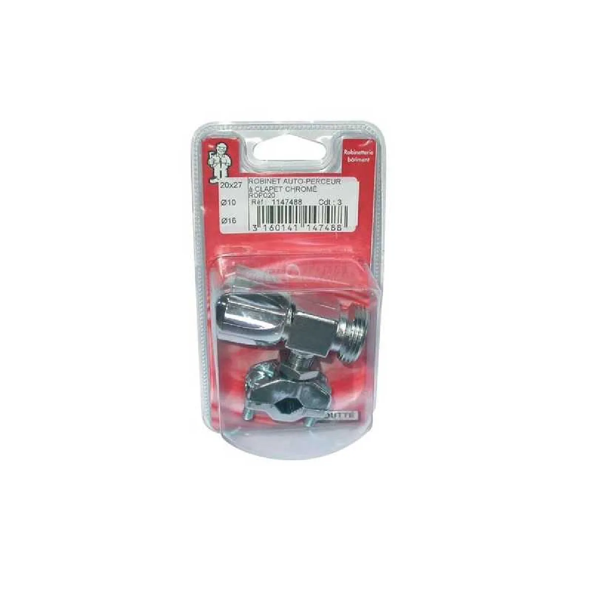 Boutte Ropc20 Raccord pour machine à laver et sèche-linge plomberie - Image 4
