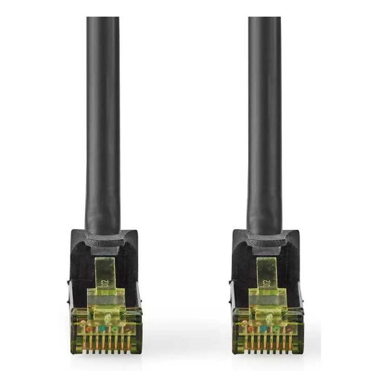 Nedis Noir Câble Réseau Rj45 Cat 7 - 15 M