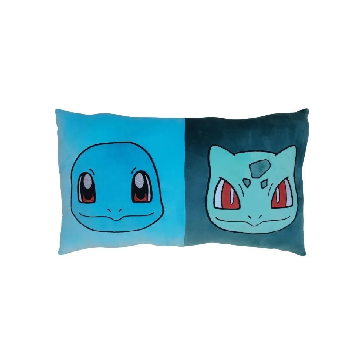 Coussin double face Carré POKEMON Pikachu et Starter Microfibre 60 x 40 cm - vue 2
