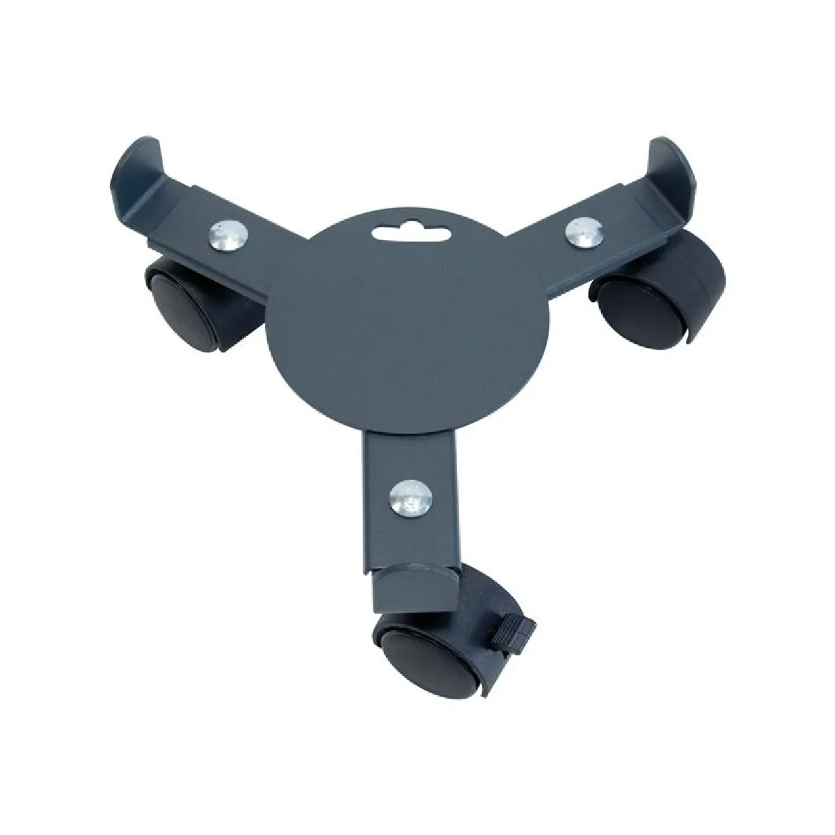 GENERIQUE Roulette pivotante avec frein pour meuble - Anthracite