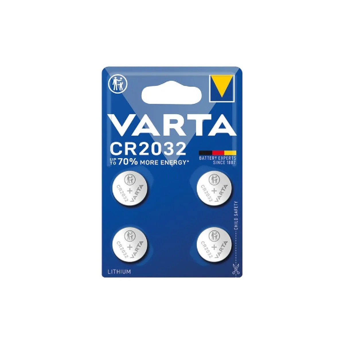 VARTA Pile électronique lithium CR2032 x 4 - vue 5