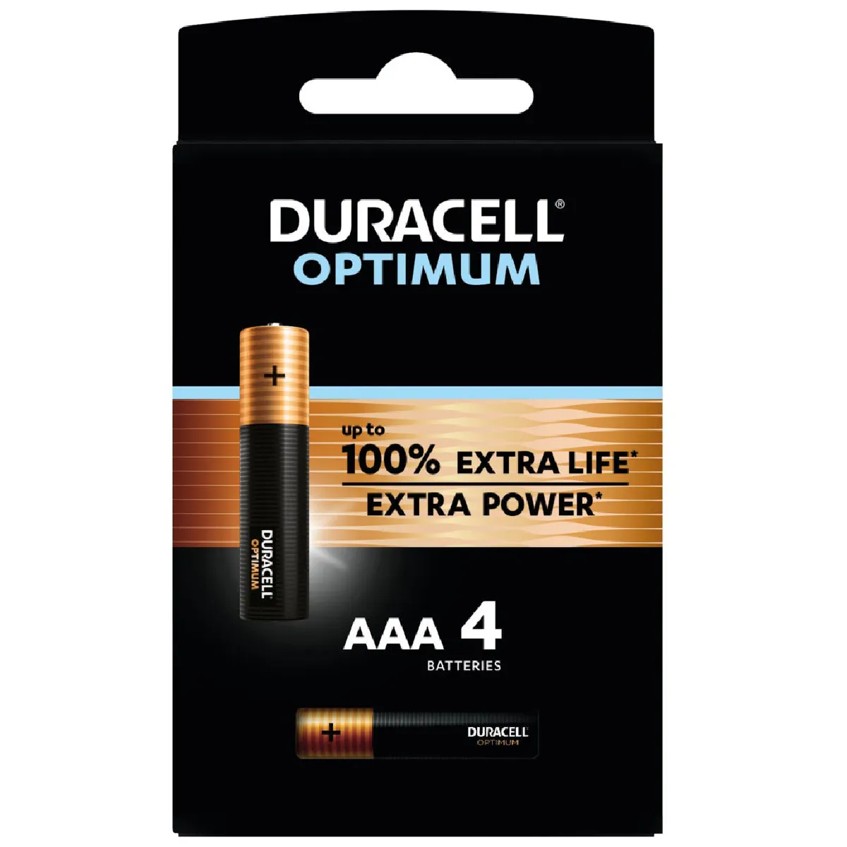 Duracell Pile AAA Pack 4 Unicoleurs