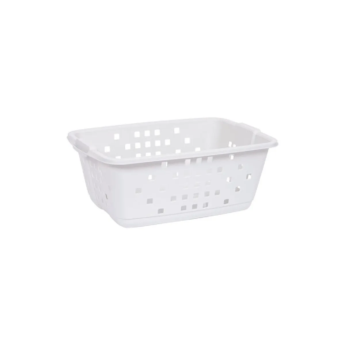 Générique Blanc Panier À Linge Plastique