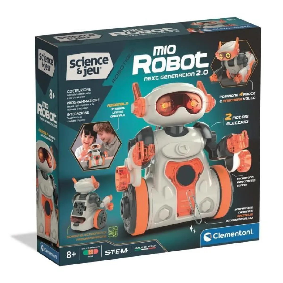 Clementoni Multicolore Jeu De Sciences Et D'expérience Mon Robot 2.0 - Image 3