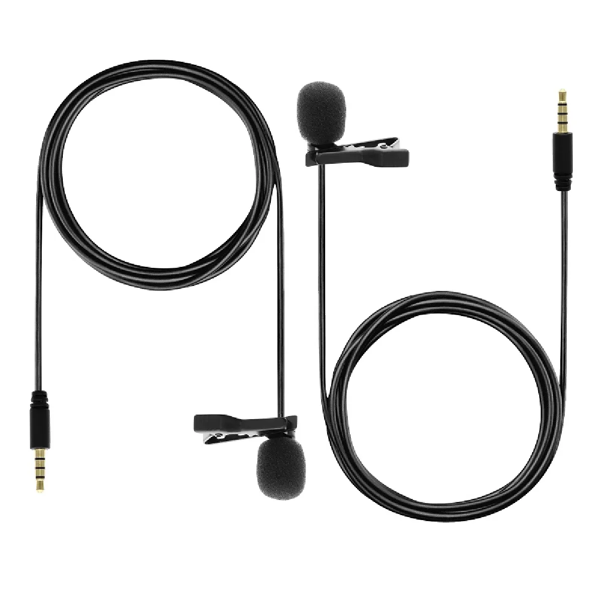 Tnb Noir Influence - Pack De 2 Microphones Cravate Port Jack - Image 4