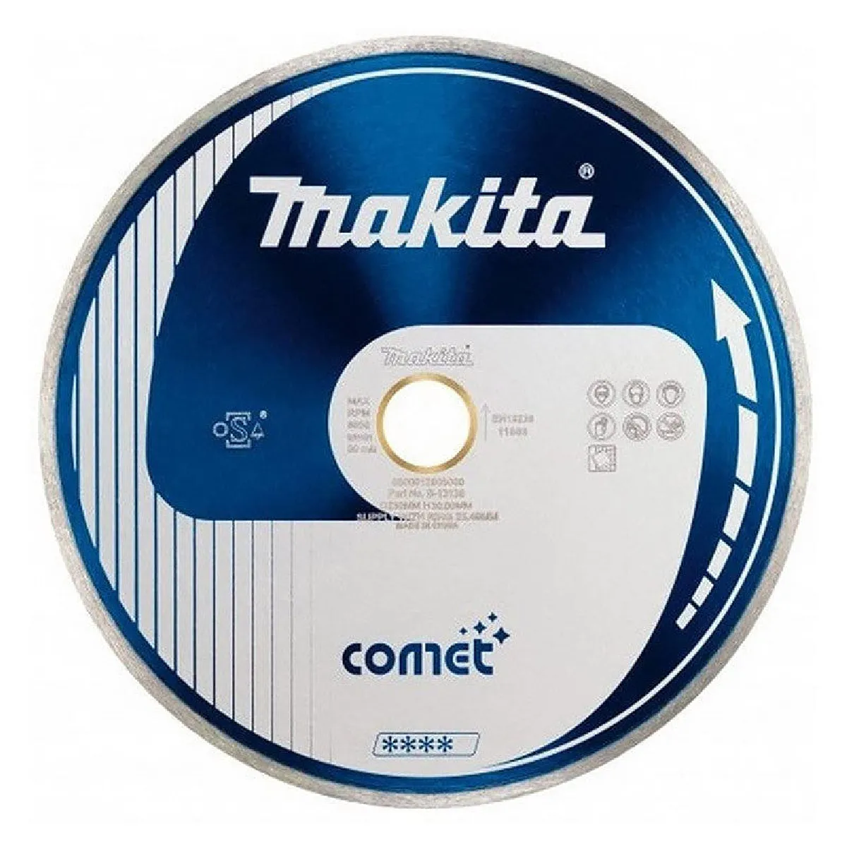 Disque diamant comet jante continue standard Ø125 mm b 13091 - vue 2