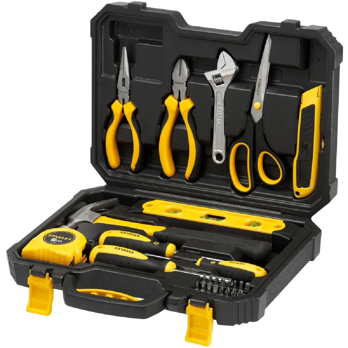 Malette à outils 28 pièces STANLEY STHT78050 1 Coffret plastique et jaune - vue 2