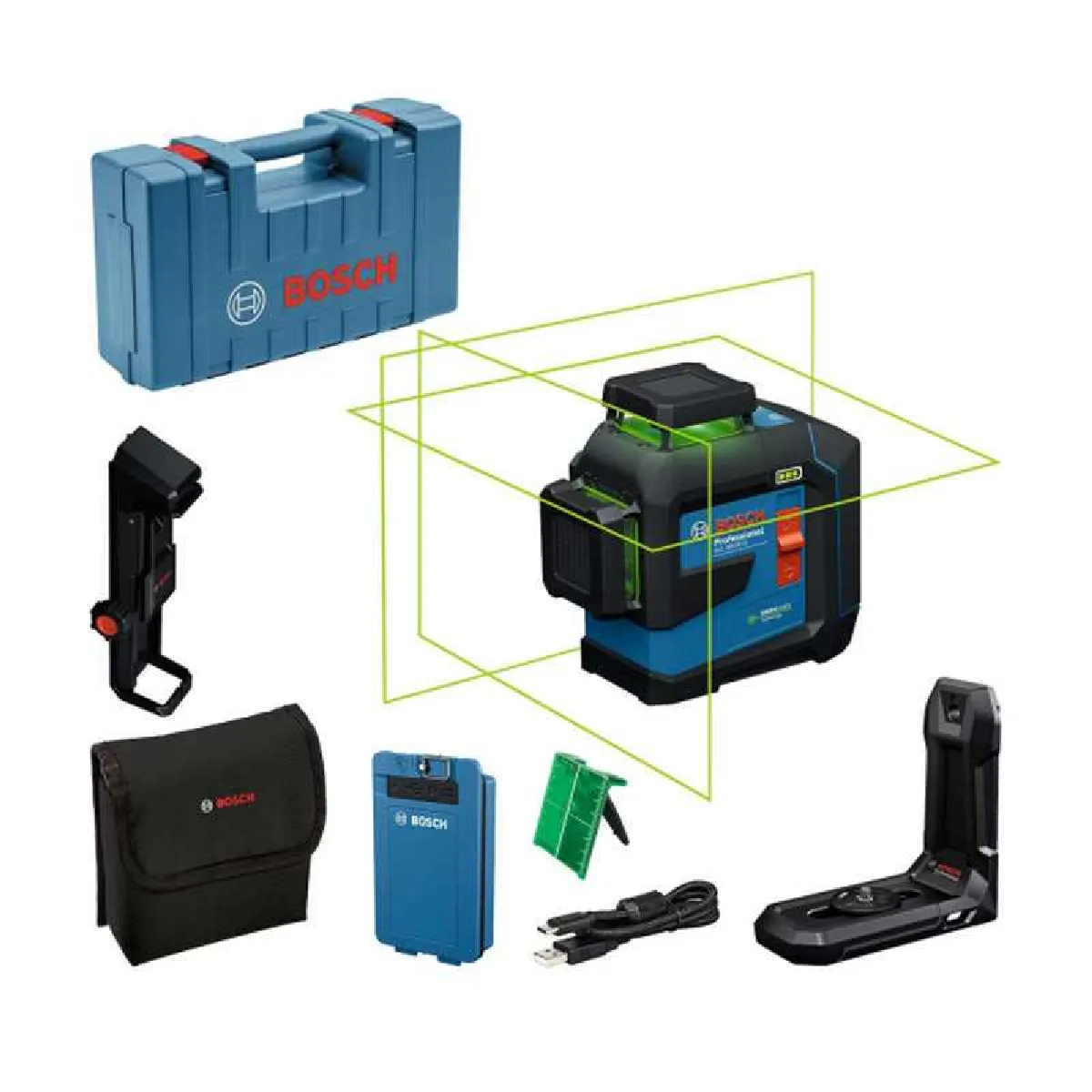 Bosch Vert Niveau Laser Gll 80-33 G - 3X360°