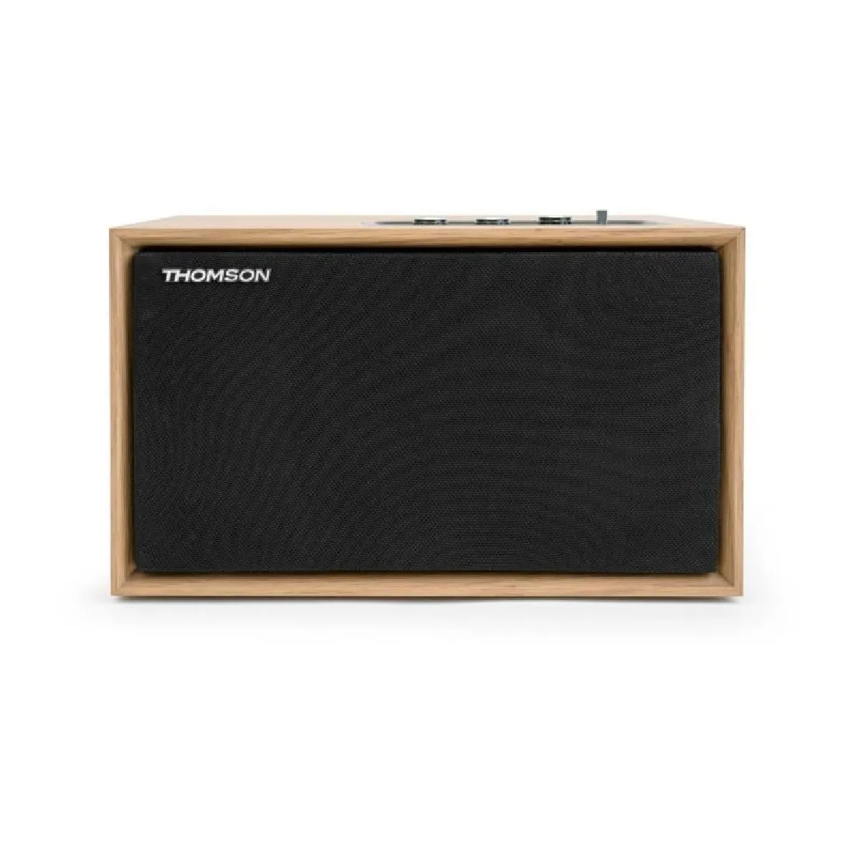 Enceinte Bluetooth - THOMSON - S - Bois et noir - 50W - Portable - Sans fil