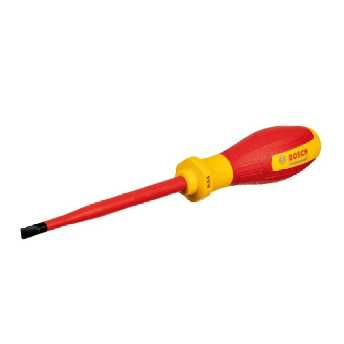 Bosch Professional tournevis VDE plat 65x125 certifié jusquà 1 000 V isolé avec un élastomère thermoplastique TPE - vue 3