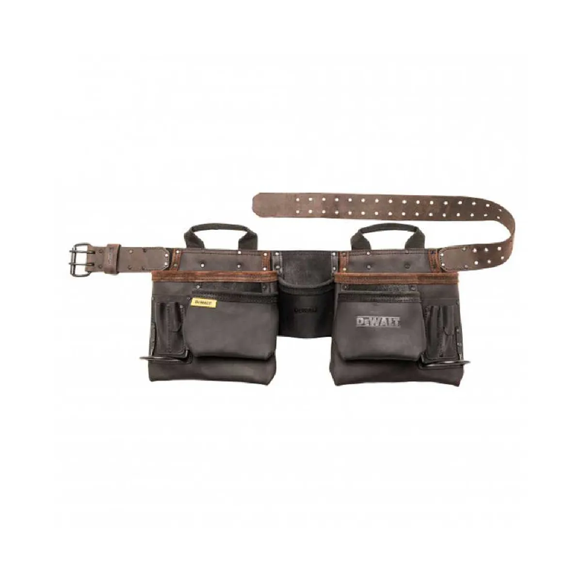 DeWALT DWST50112-1 Ceinture a outils en cuir Pro 18 poches