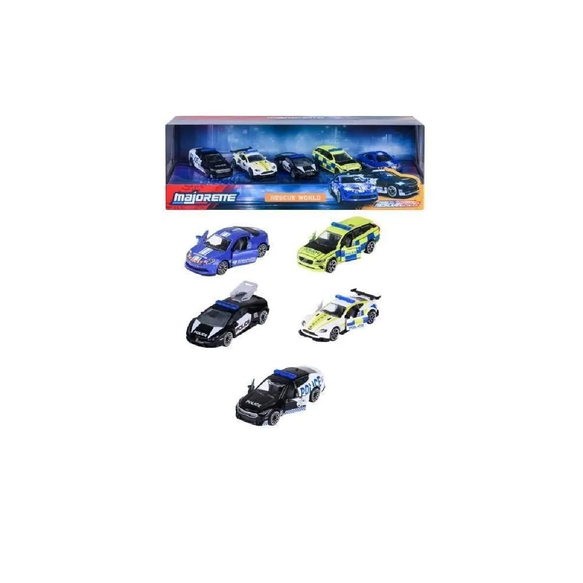 MAJORETTE - Majo SOS Monde 5 Pcs Giftpack - des 3 ans