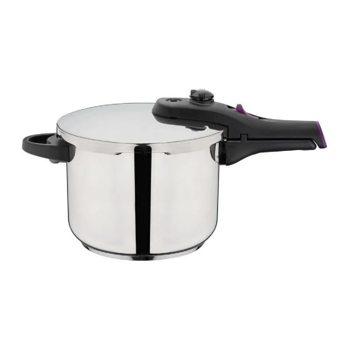 Gsw Autocuiseur - Rapide - 22 Cm - 6 L - Induction - Acier Inoxydable