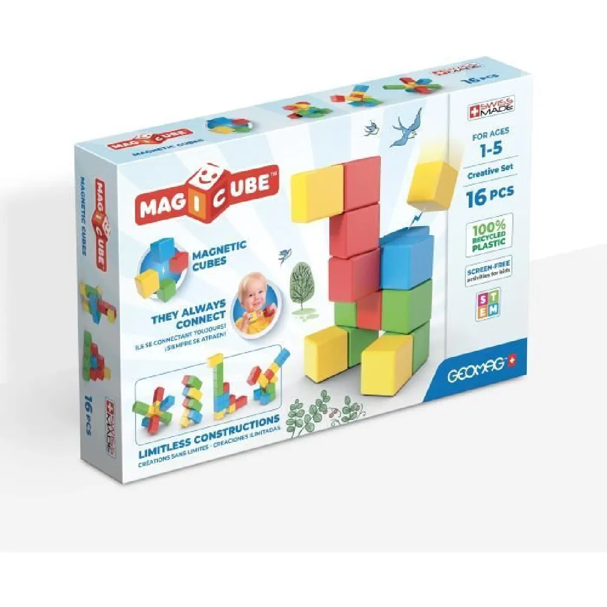Geomag Magicube GM247 16 pièces - Image 2