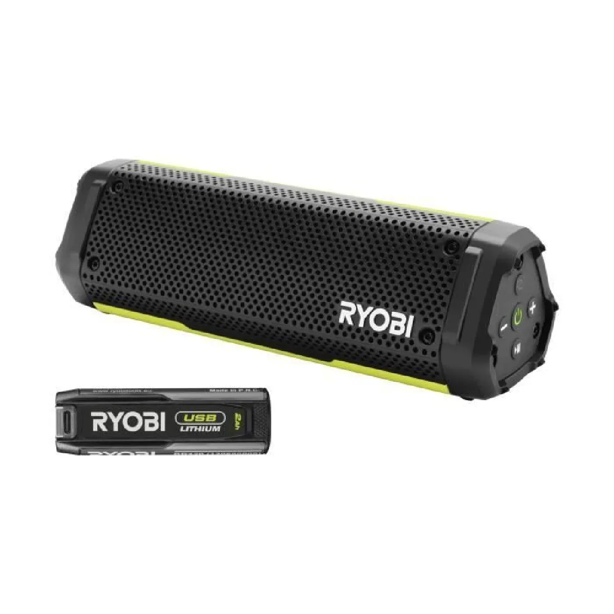 Ryobi enceinte Bluetooth - Noir