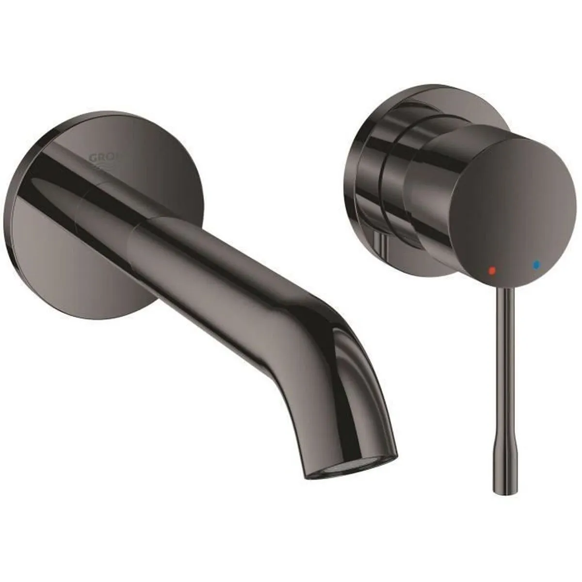 Grohe Mitigeur Mural Lavabo Essence Taille M Hard Graphite - Image 2
