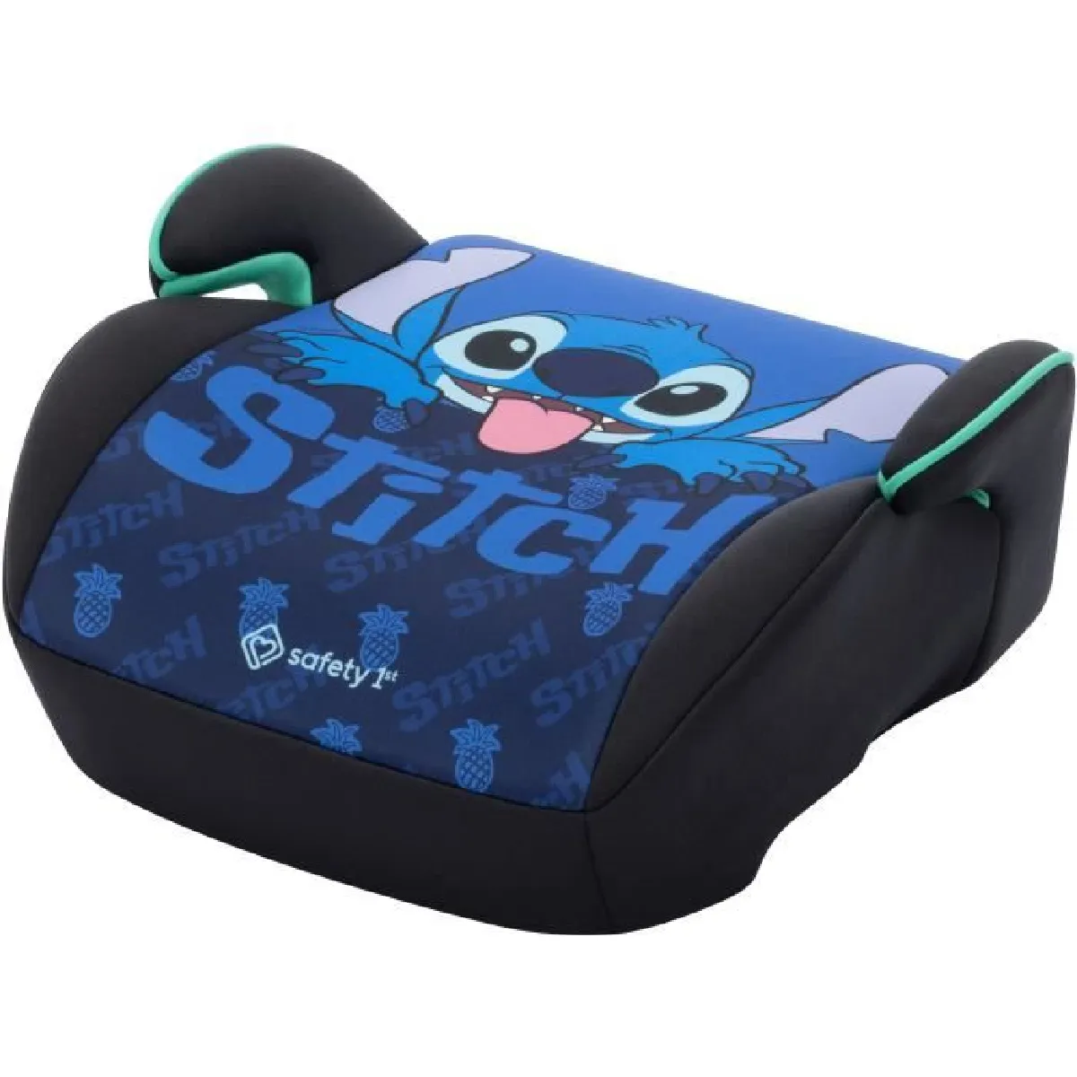 SAFETY 1st Disney© Siège auto réhausseur Star Plus i-Safe Stitch, Groupe 3, ceinturé, de 6 à 10-12 ans (36kg), Classic Stitch
