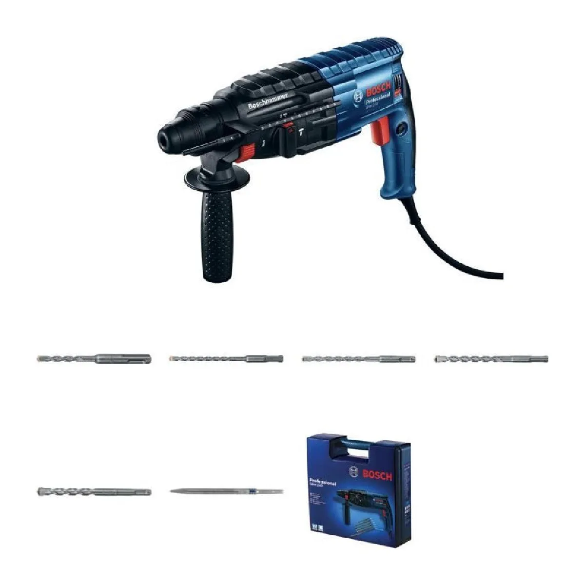 Bosch Professional Perforateur GBH 240 avec SDS plus790 W - vue 3