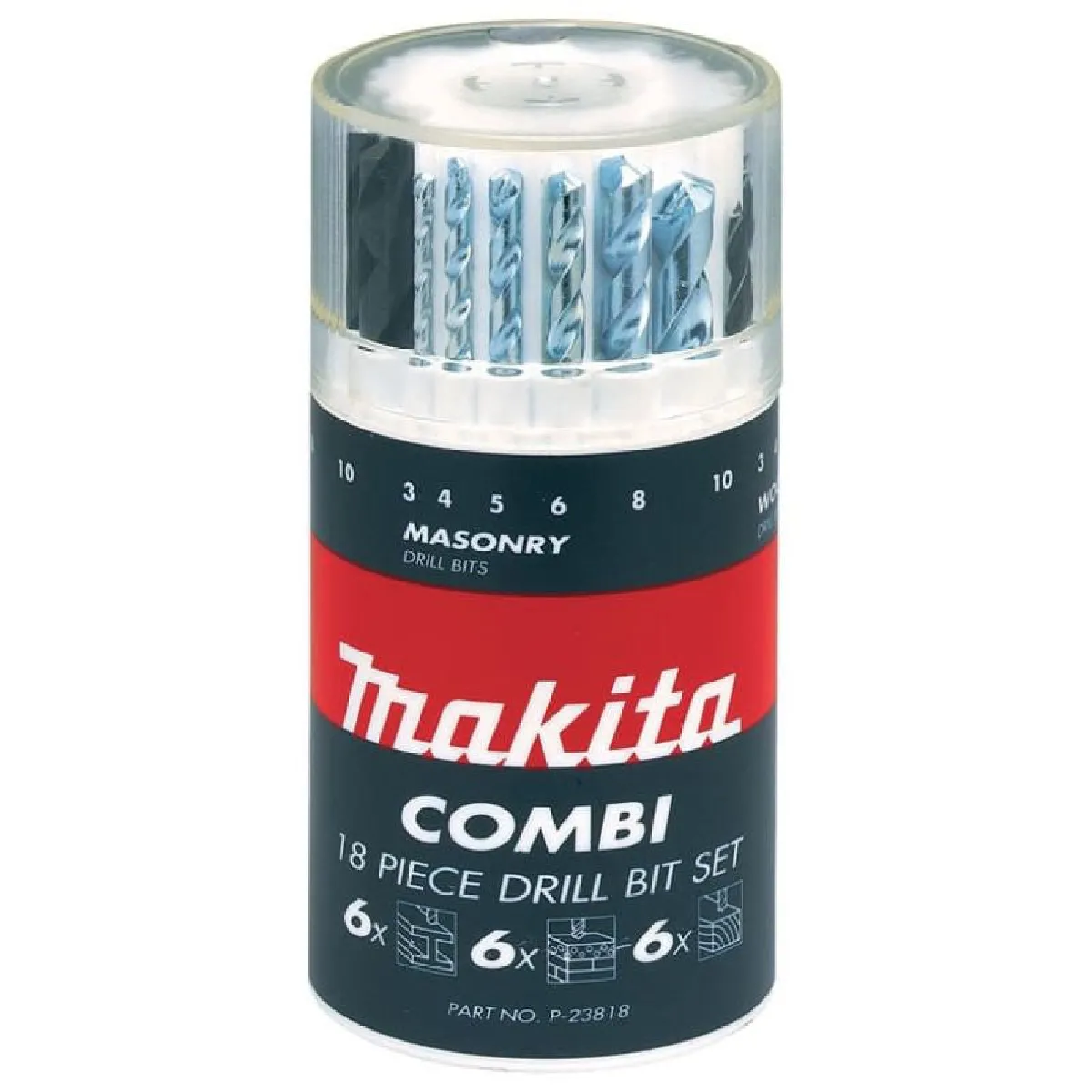 Coffret de forets Métal MAKITA HSS 3mm à 10mm - vue 3