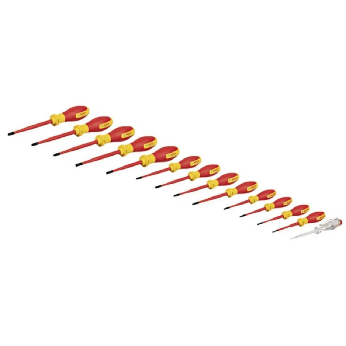 Tournevis BOSCH PROFESSIONAL 1600A02NF9 Isolé 14 pcs - vue 3