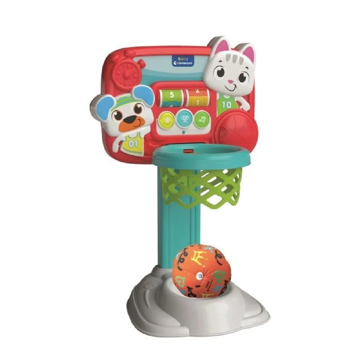 Clementoni jeu de basket bébé - Multicolore