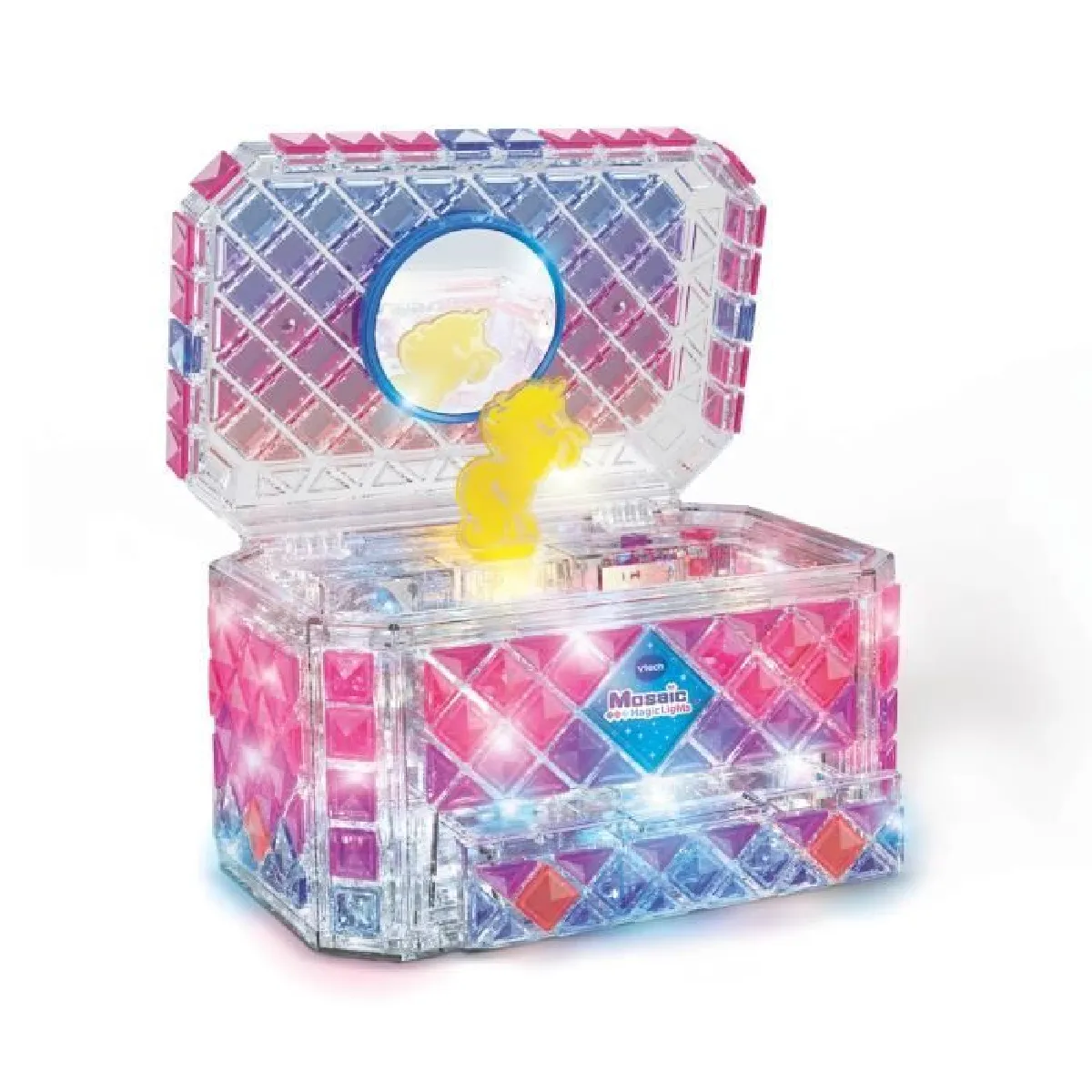 Vtech Mosaic Magic Lights boîte à bijoux - Multicolore