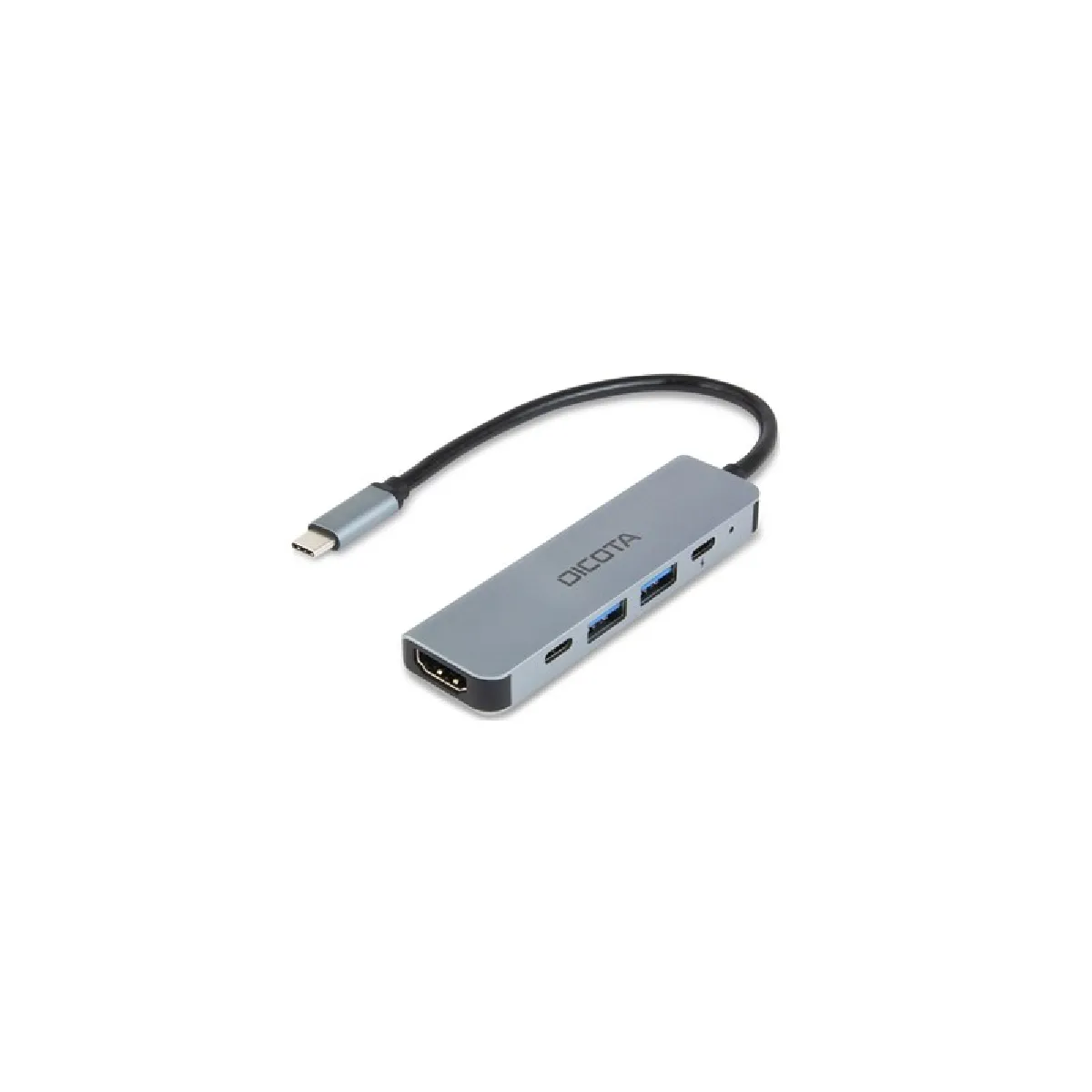 Dicota Argent - Station D'accueil - Usb-C - Hdmi - Image 3