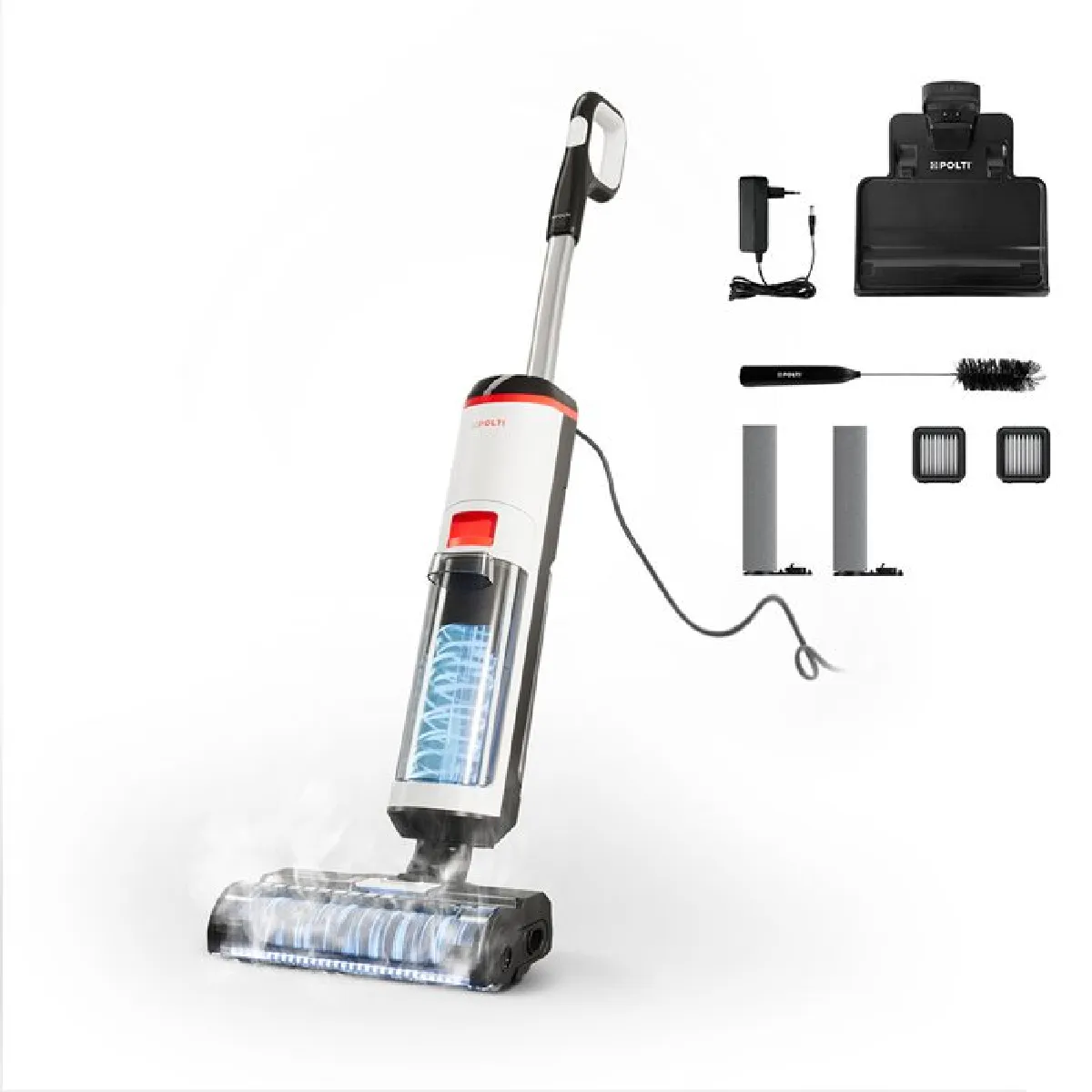Aspirateur Balai Polti RollySteam WD10 – 750 W, 7000 Pa, Fonction Vapeur - vue 8