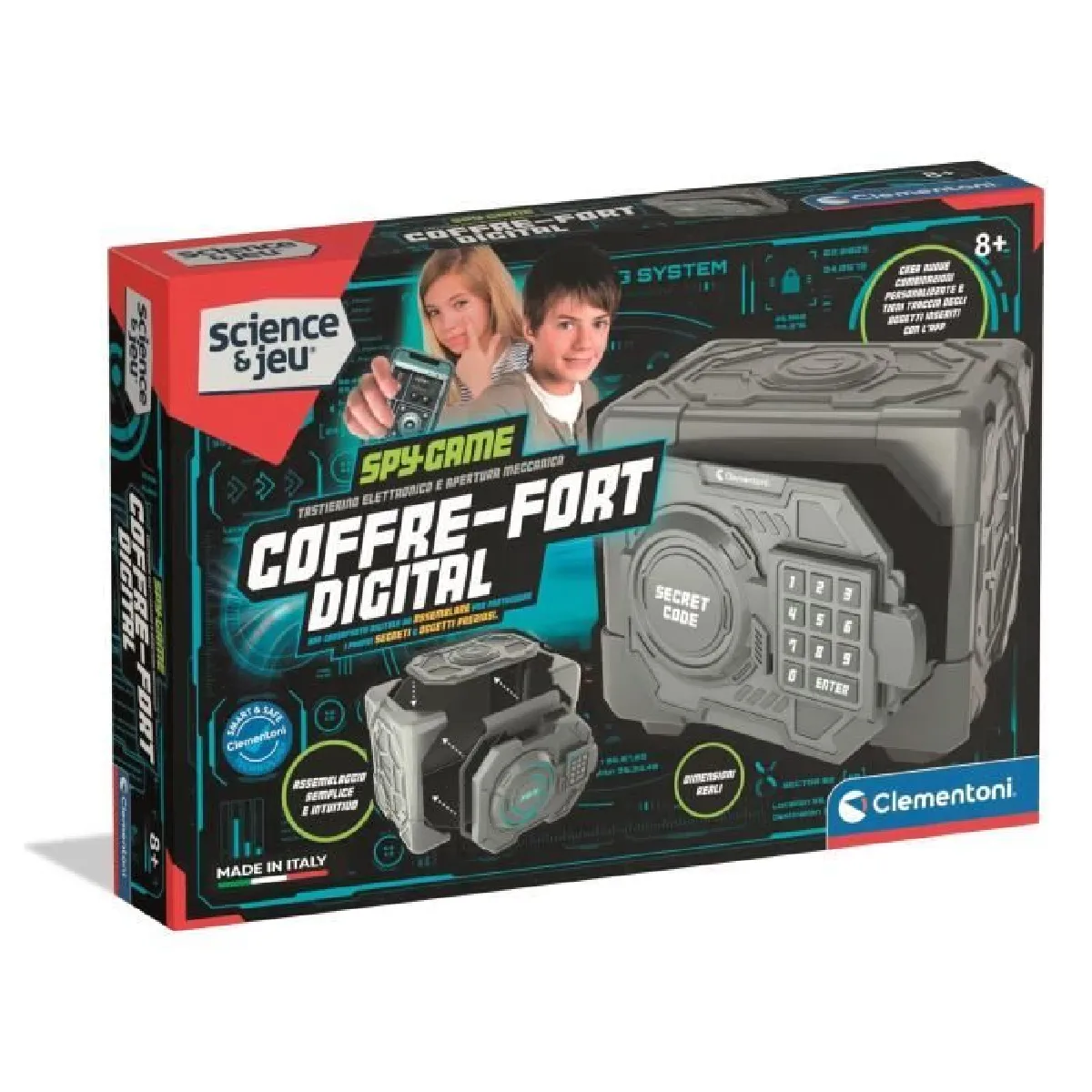 Clementoni coffre-fort digital