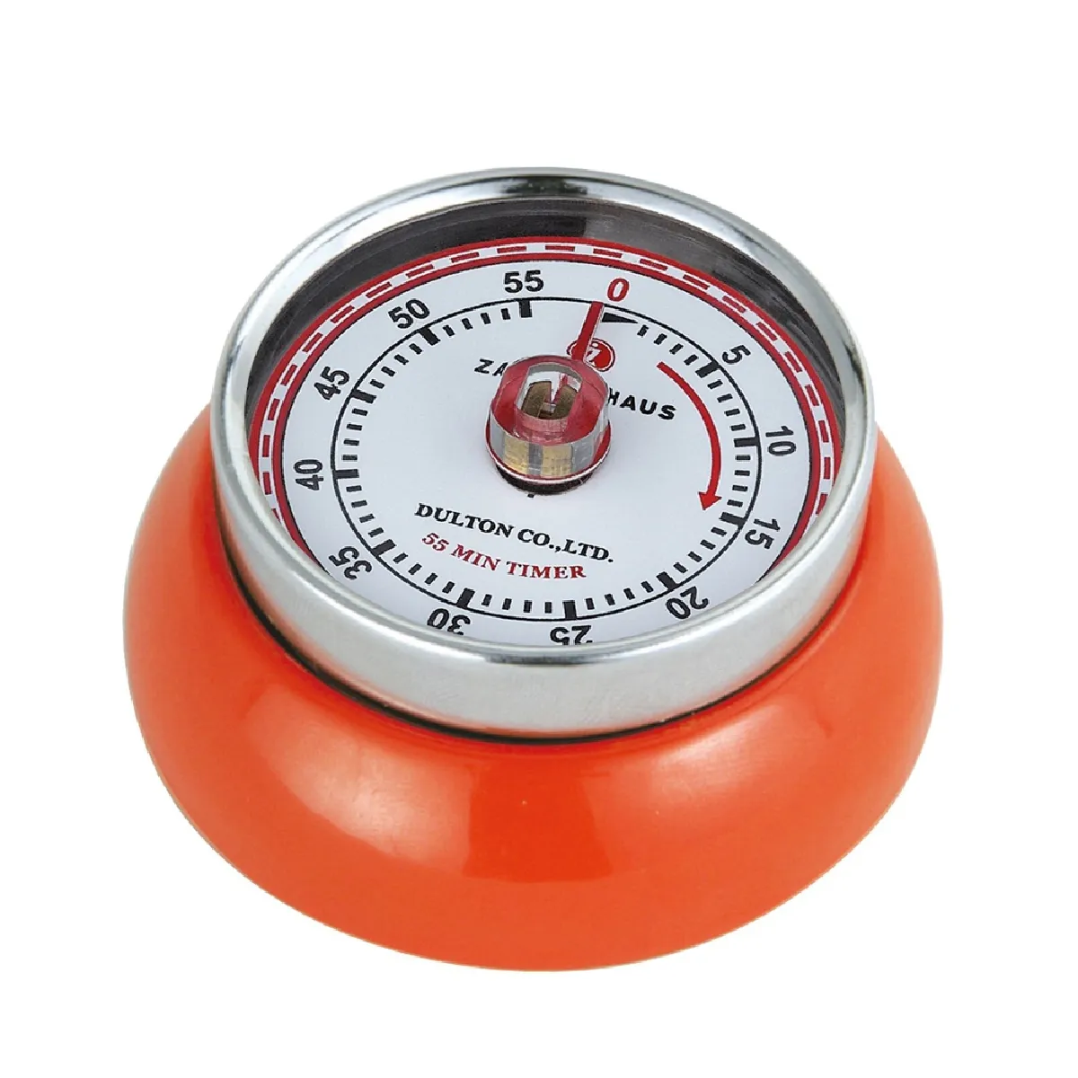 GENERIQUE - Minuteur de cuisine aimanté - Orange - Image 3