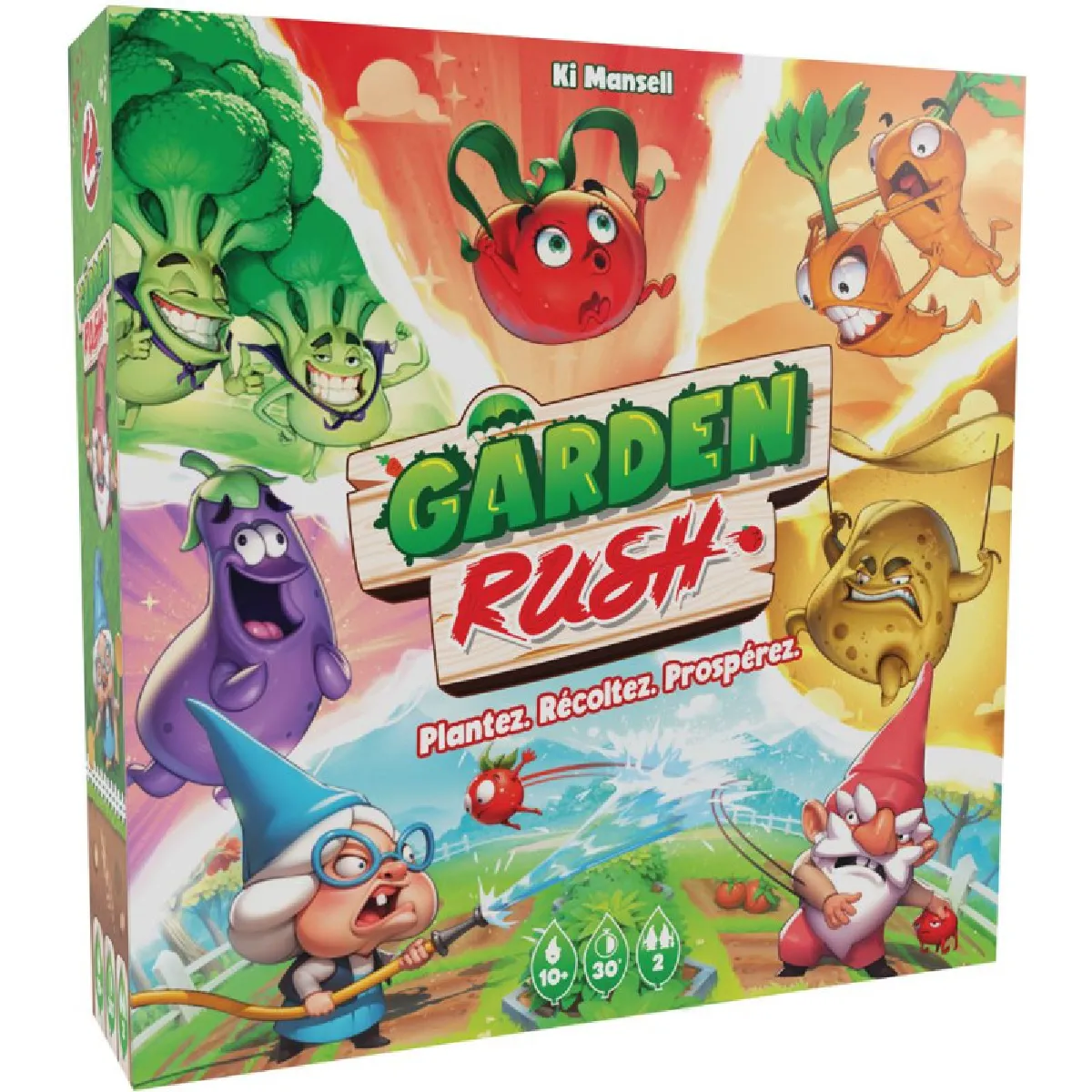 Jeu de stratégie Asmodee Garden Rush - vue 8