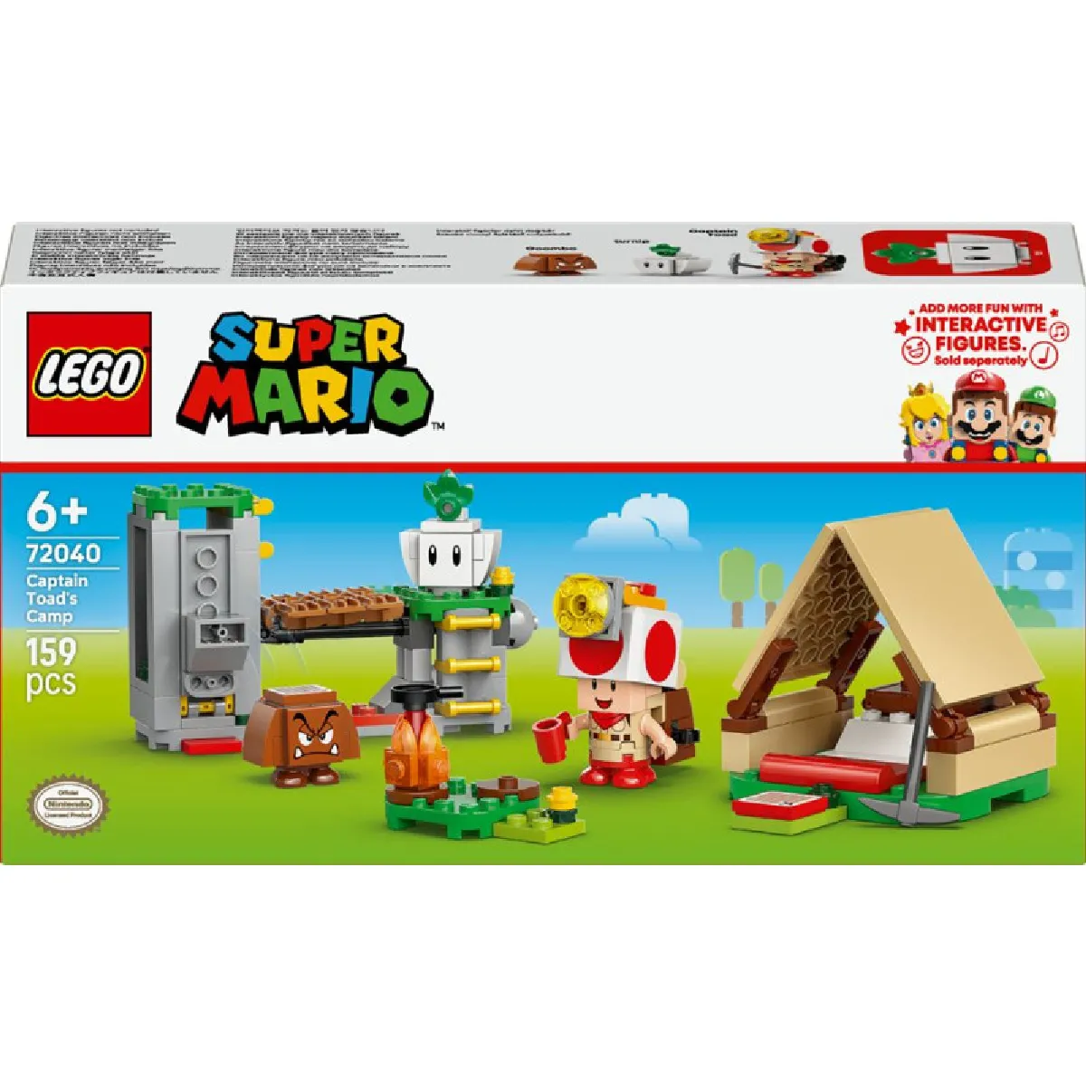 LEGO® Super Mario™ 72040 Campement du capitaine Toad - vue 4