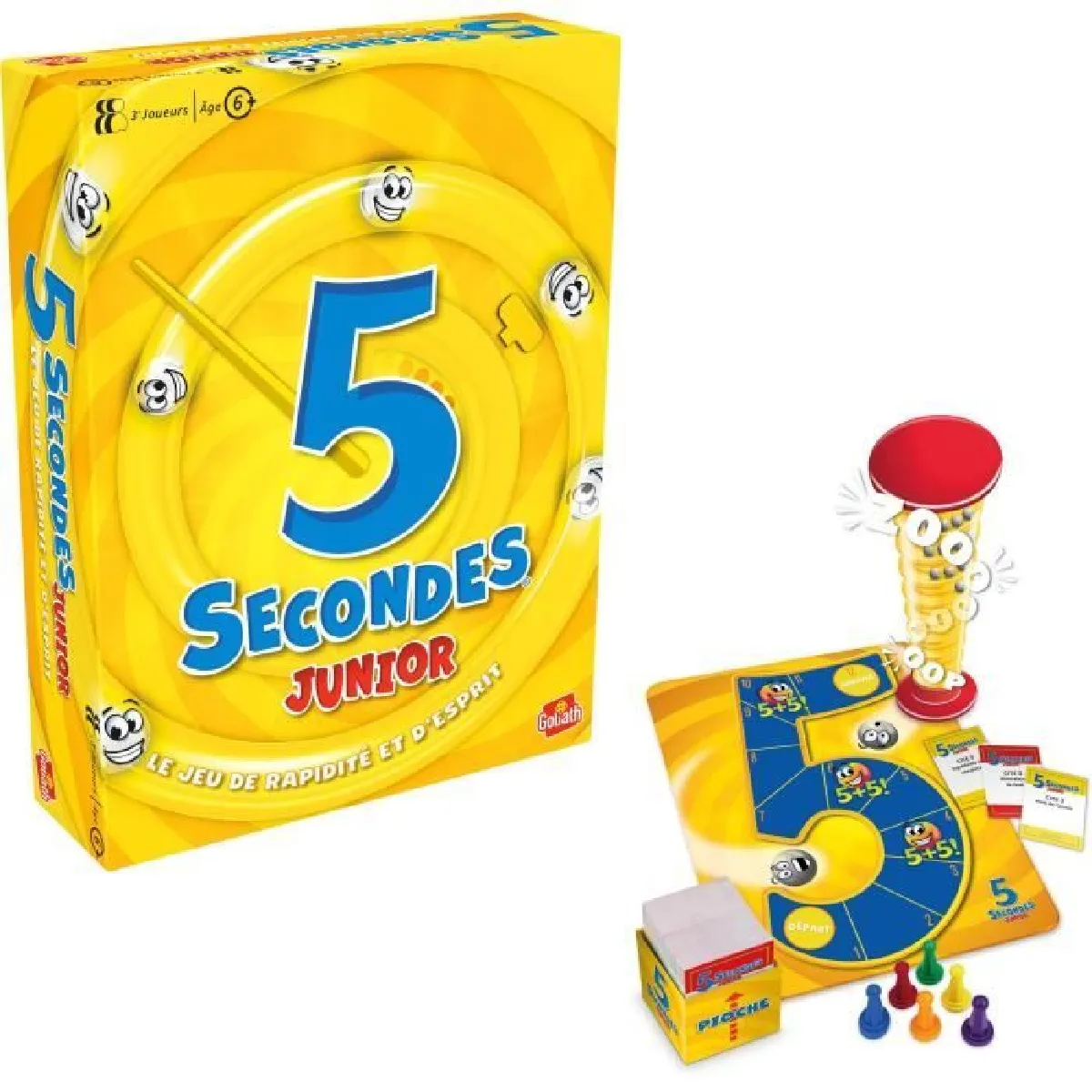 Goliath 5 Secondes Junior - Jeu D'ambiance Et De Rapidité - Des 6 Ans - Image 3