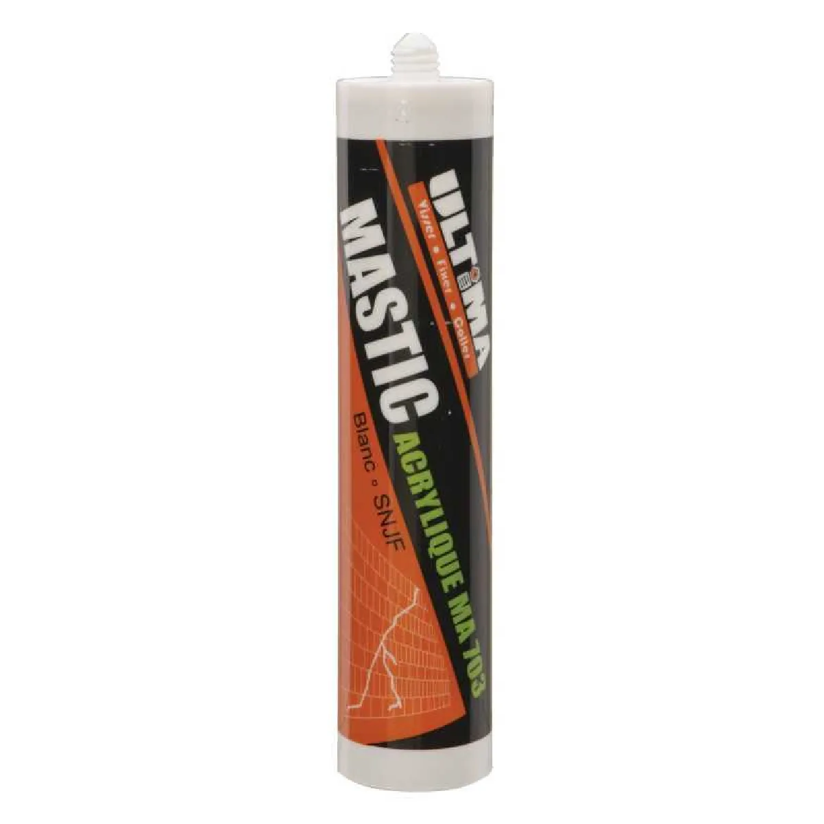 Non Communiqué Blanc Mastic Acrylique 300Ml Ma703 - Ultima - 16001 - Image 4