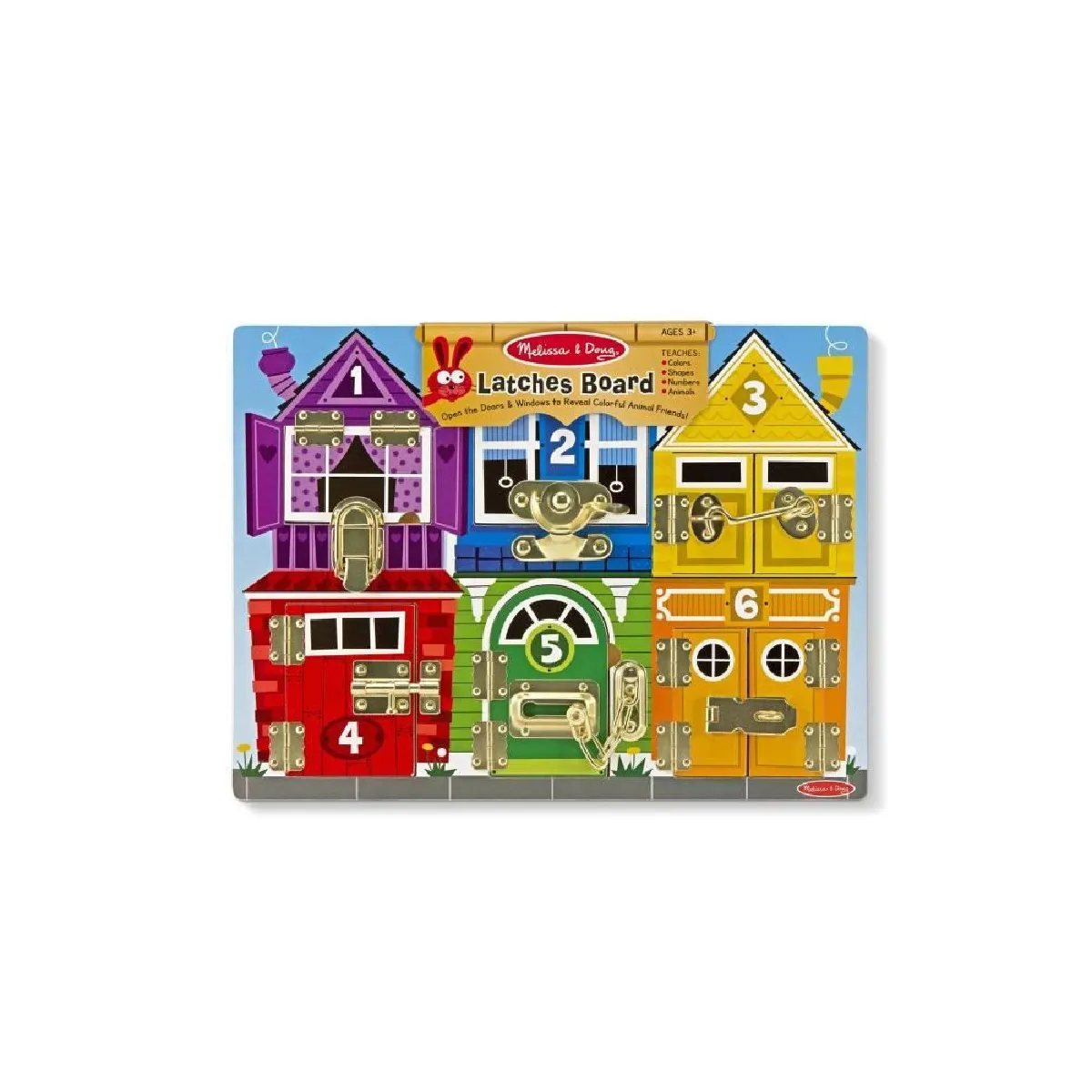 Melissa & Doug Planche D'activites Avec Loquets Melissa & Doug Barquette - vue 3