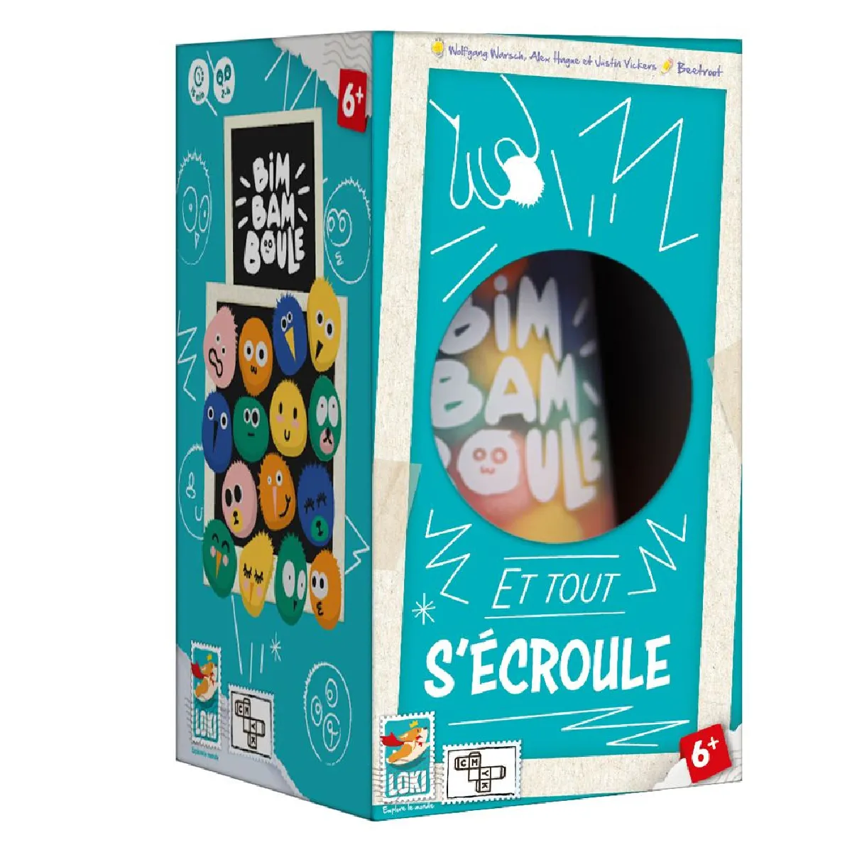 IELLO Jeu d adresse  Bim Bam Boule