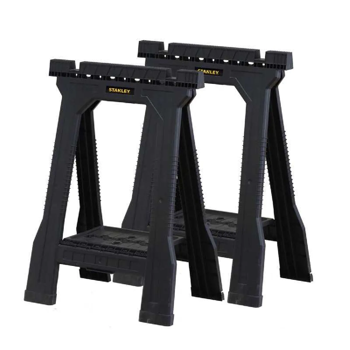 Lot de 2 tréteaux pliables JUNIOR charge 362kg STANLEY STST1 70355 - vue 2