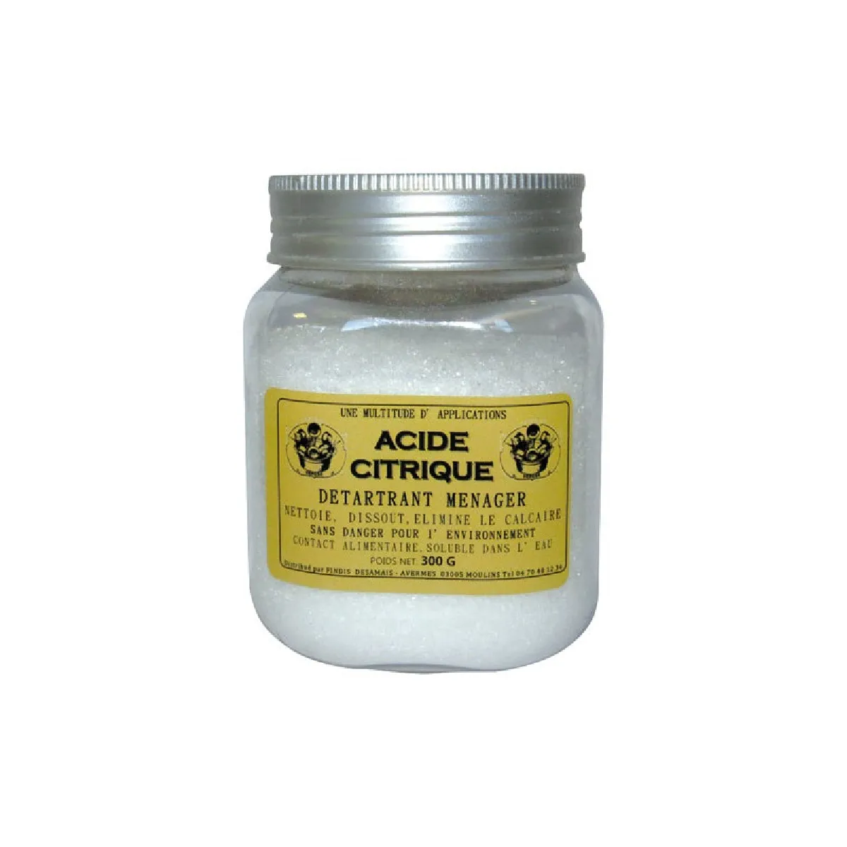 ACIDE CITRIQUE DETARTRANT MENAGER 300G DOUSSELIN 01016BOI300G — free download