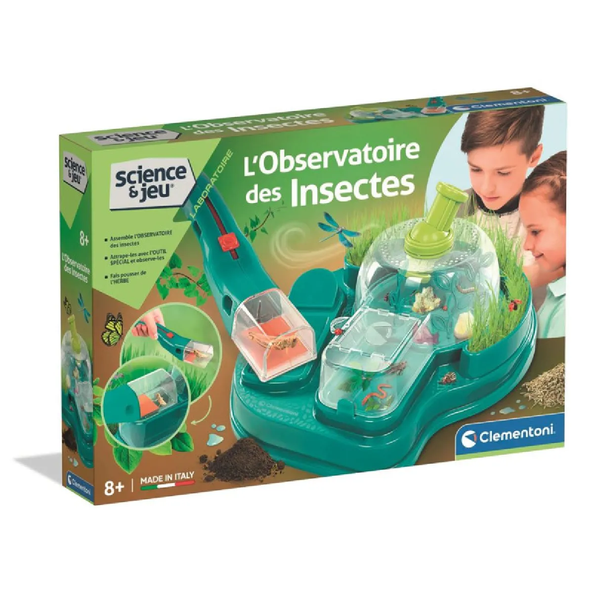 Jeu de sciences Clementoni L observatoire des insectes