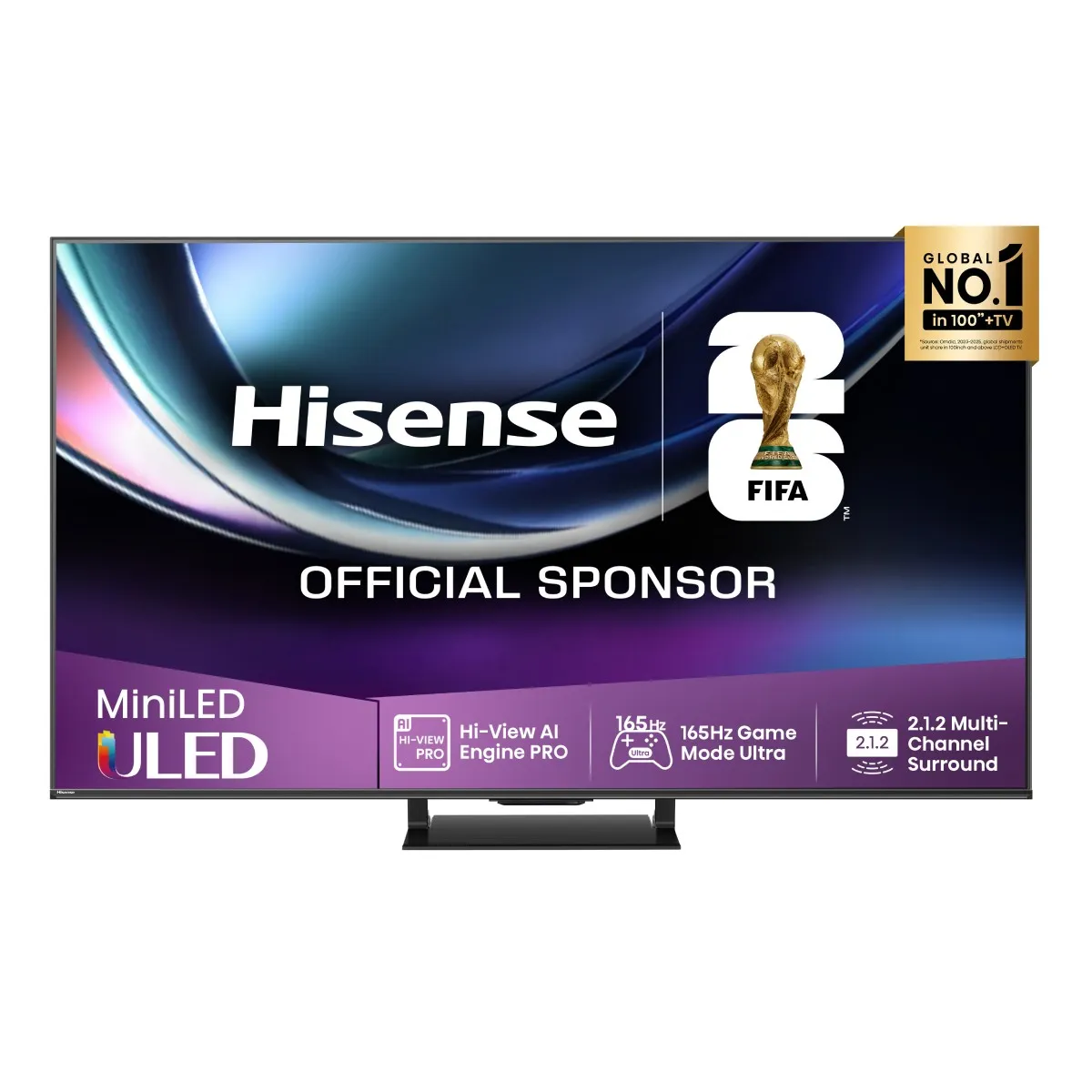 HISENSE TV  75U7Q PRO (2025) 75"" ULED Mini-LED PRO UHD 4K