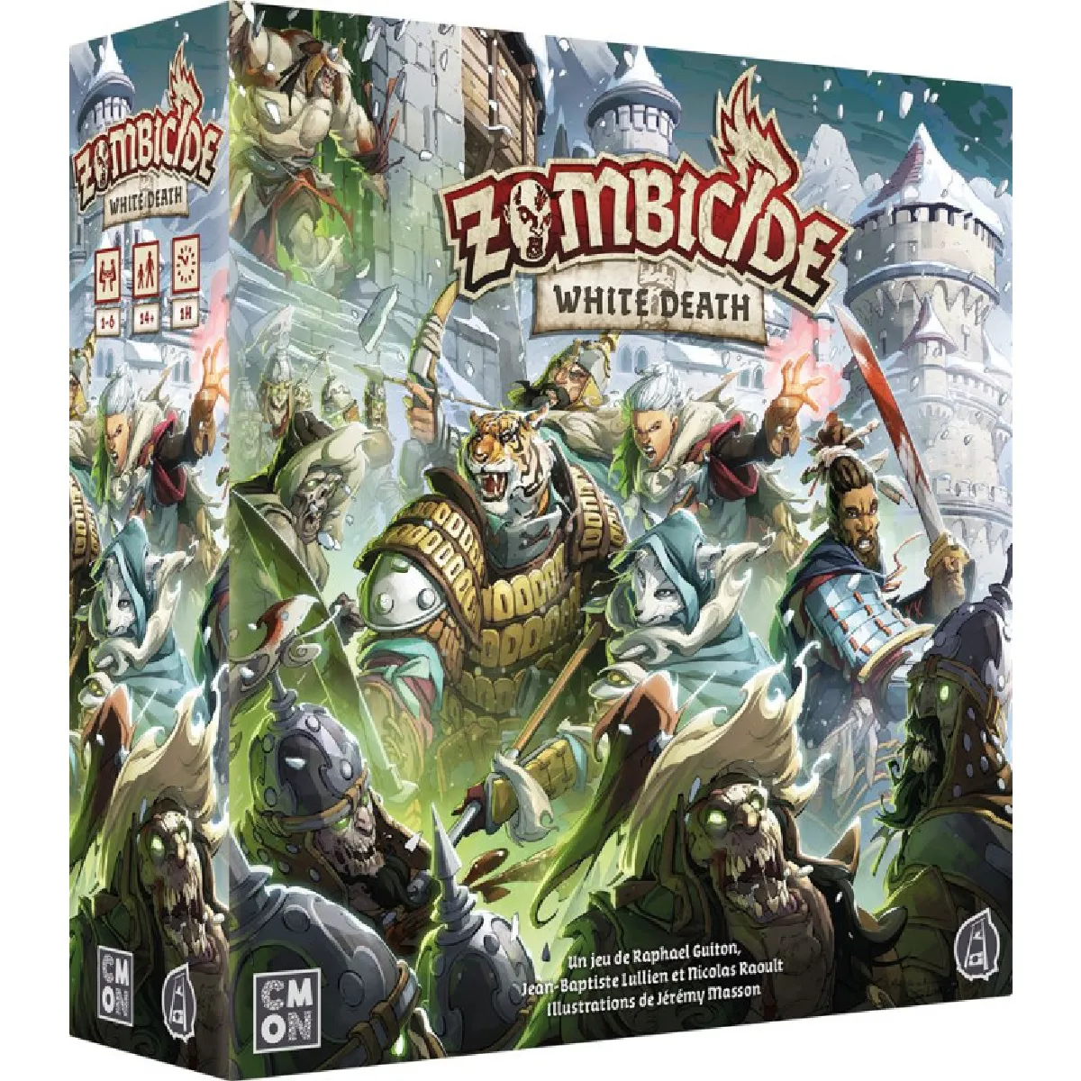 Jeu de stratégie Asmodee Zombicide Death - vue 2