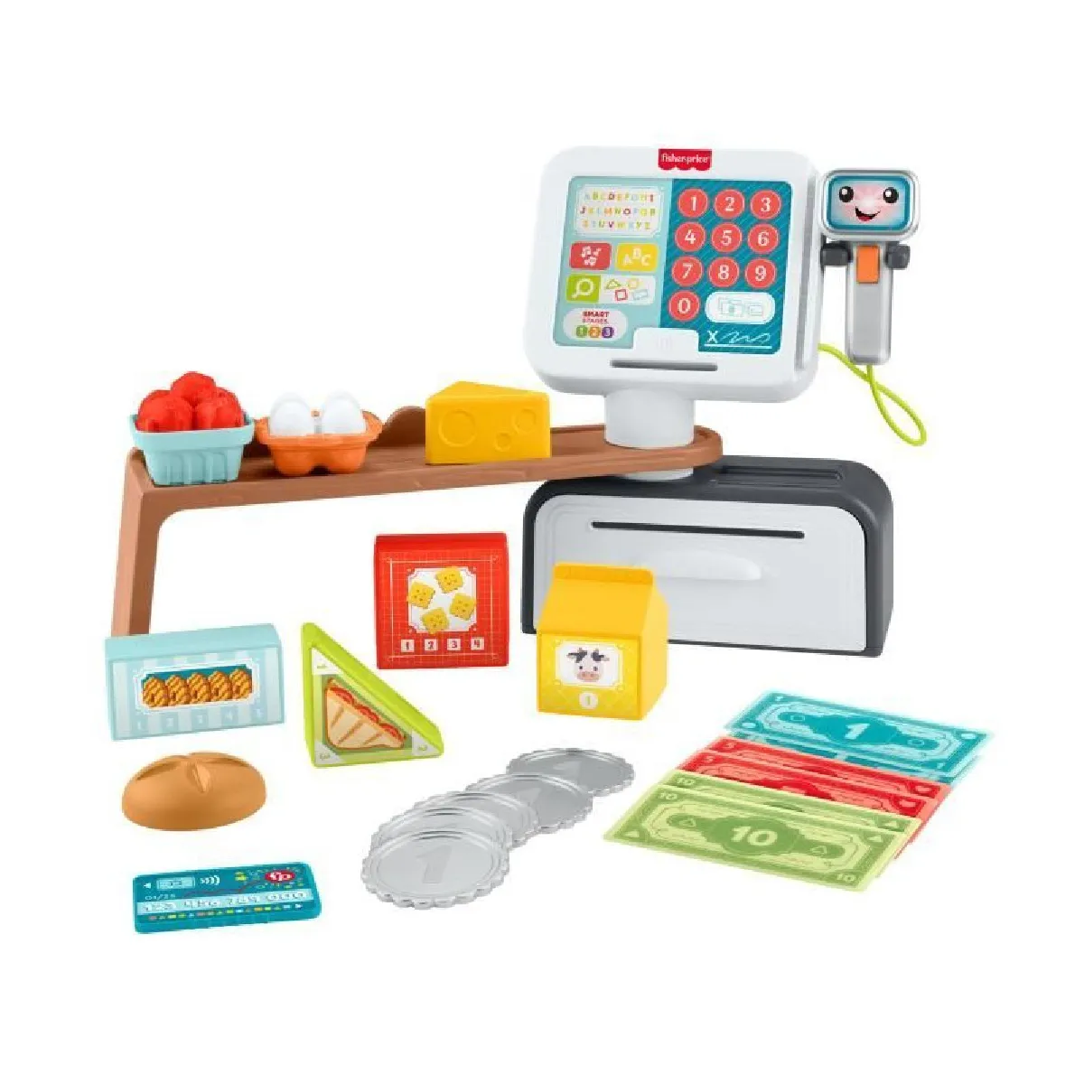 Fisher-price Caisse enregistreuse interactive - Multicolore