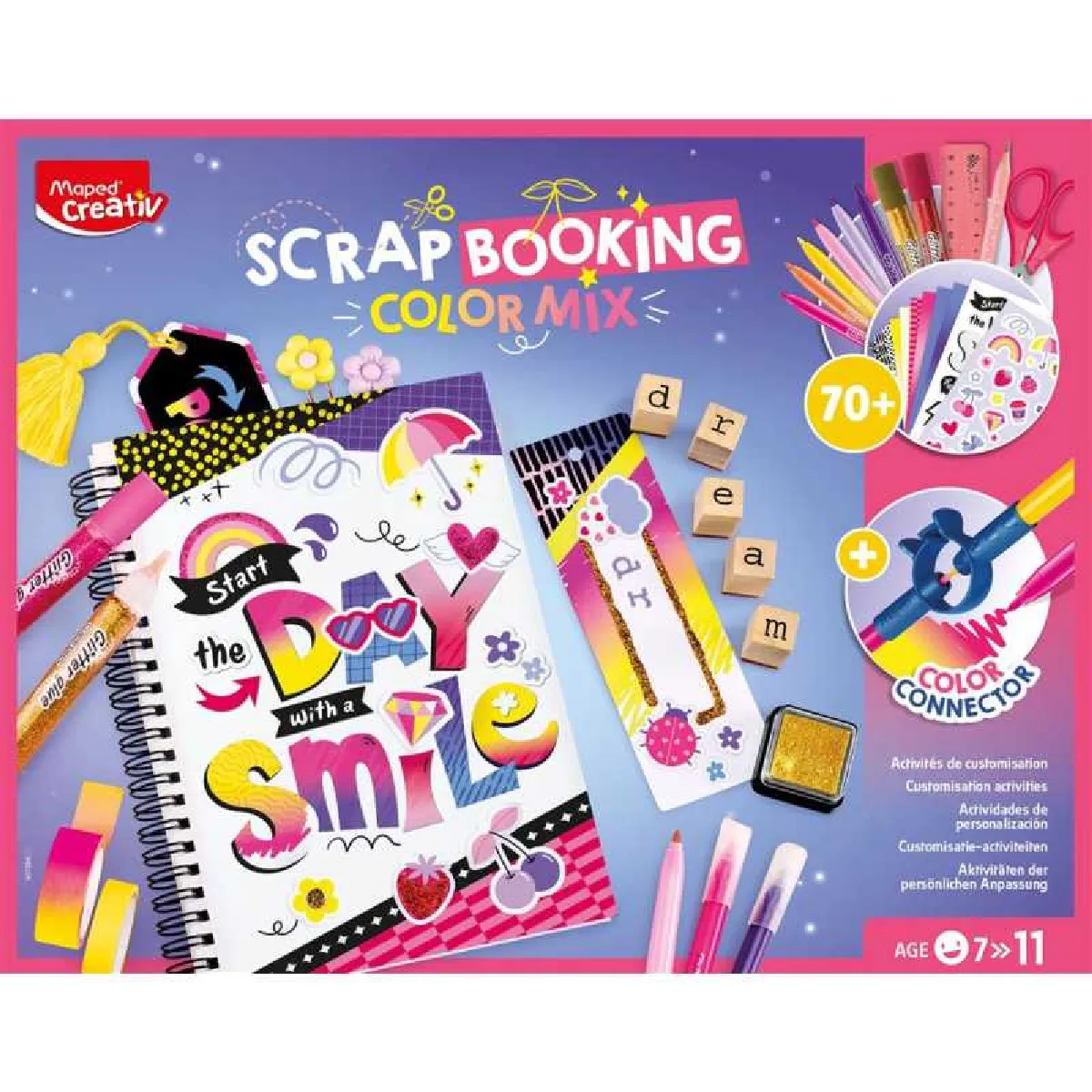 Maped Creative Multicolore Jeu Créatif Scrapbooking Color Mix - Image 3
