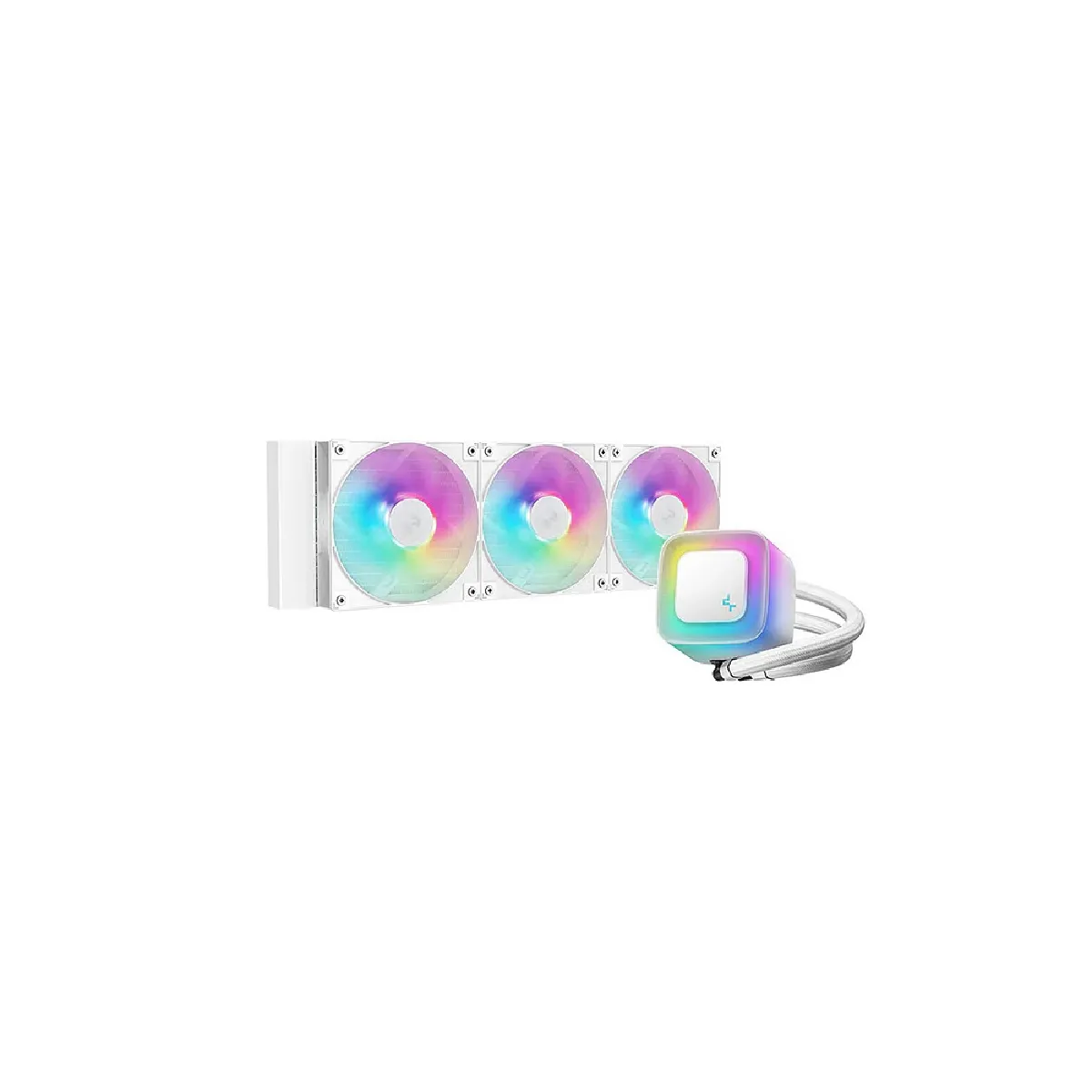 Deepcool - LE360 WH V2 - Kit Watercooling PC - 360mm - Blanc - Image 4