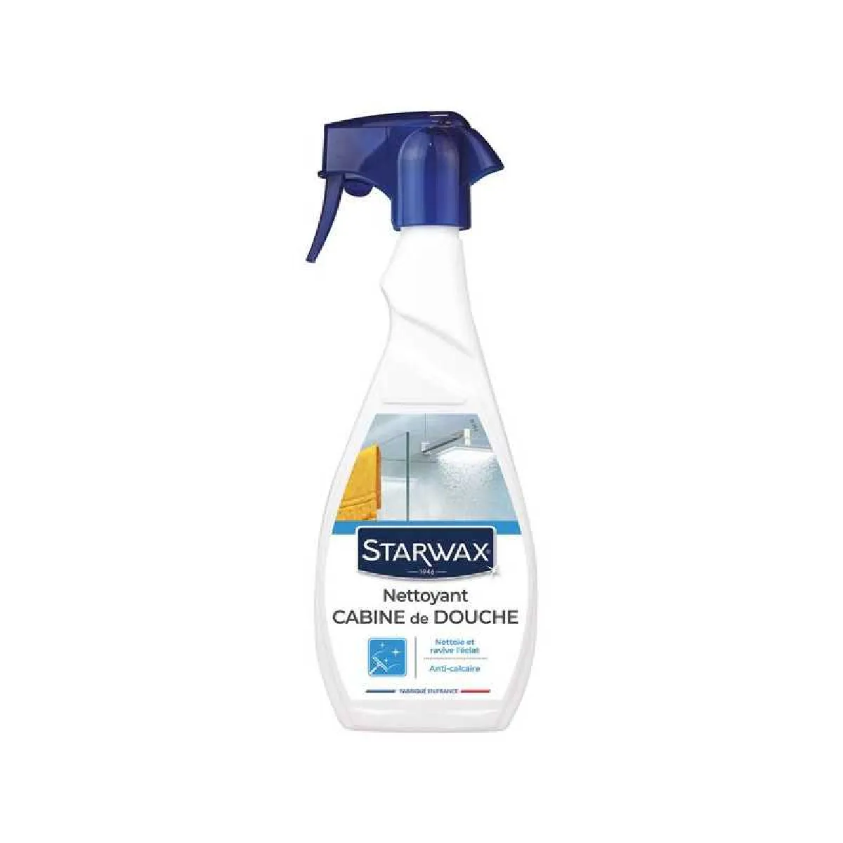 Starwax Nettoyant Anti-Calcaire Pour Cabine De Douche - 500 Ml