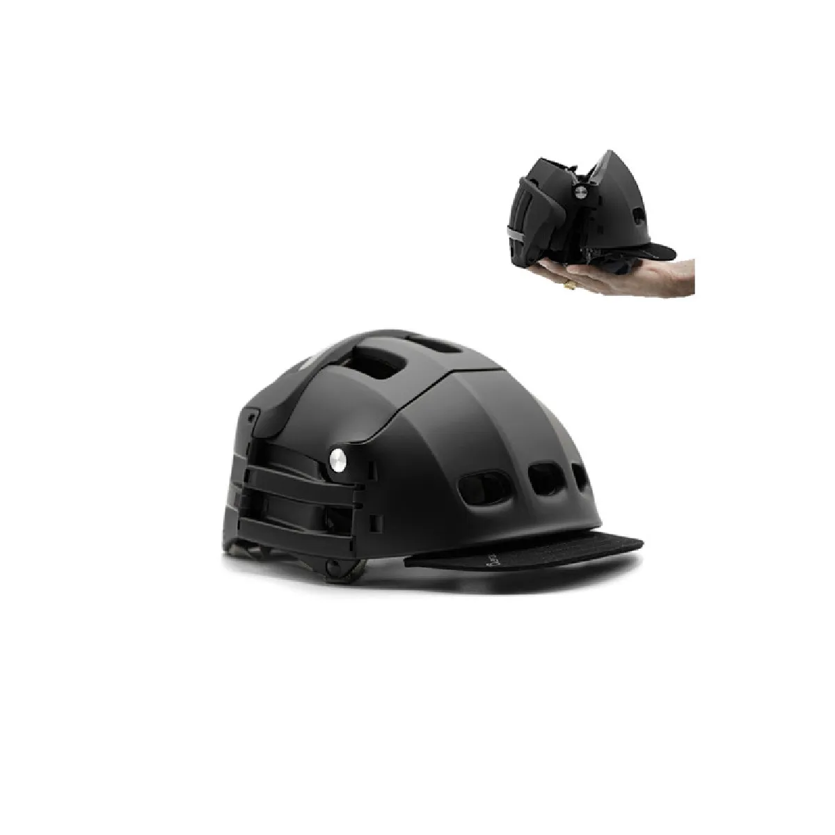 OVERADE Casque v&eacute;lo  PLIXI SATIN BLACK S M