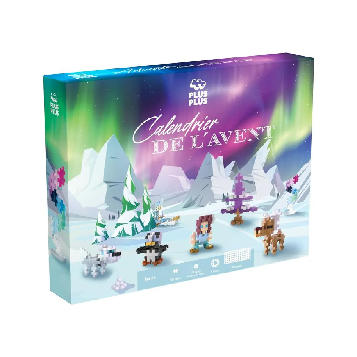 Jeu de construction Plus Plus Calendrier de 'Avent - vue 2