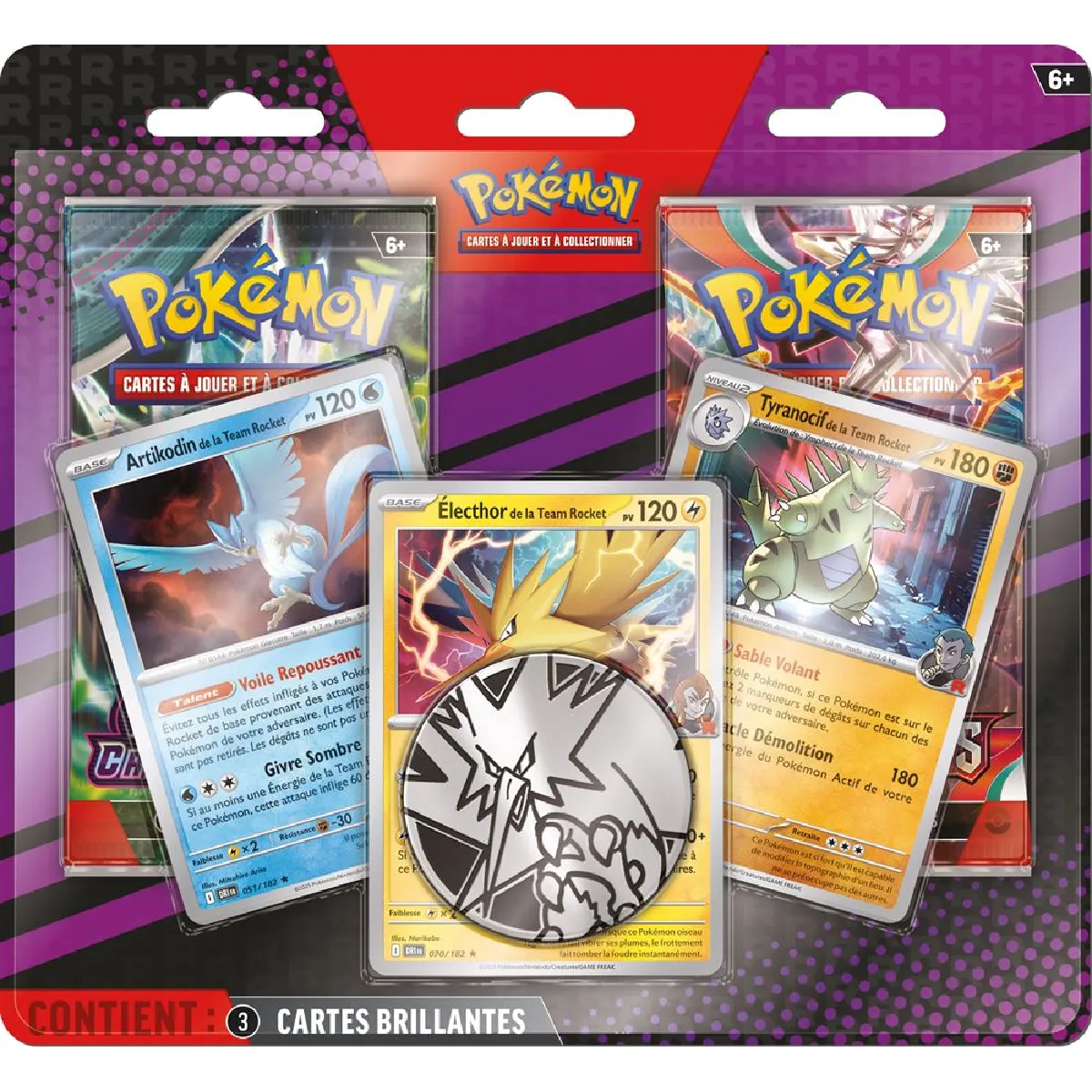 Pokémon : pack 2 boosters Q4 25 Blister 3 c.p.