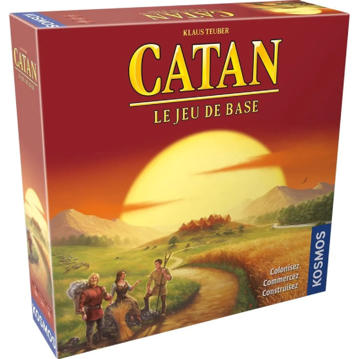 Jeu de stratégie Asmodee Catan Jeu de Base
